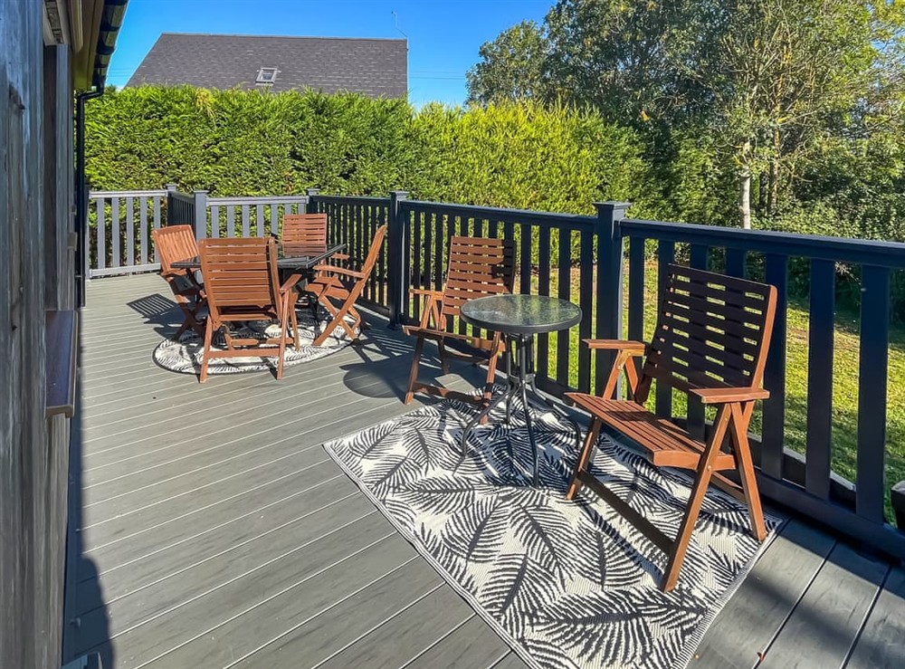 Decking at Hazel in Brigg, South Humberside