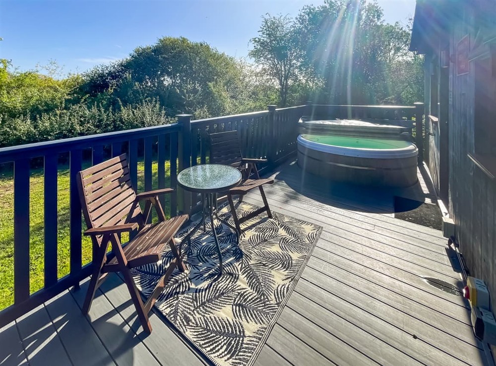 Hot tub at Hazel in Brigg, South Humberside