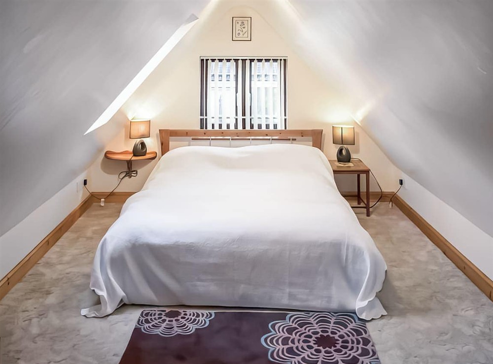 Double bedroom at Hazel Cottage in Burgh Le Marsh, near Skegness, Lincolnshire