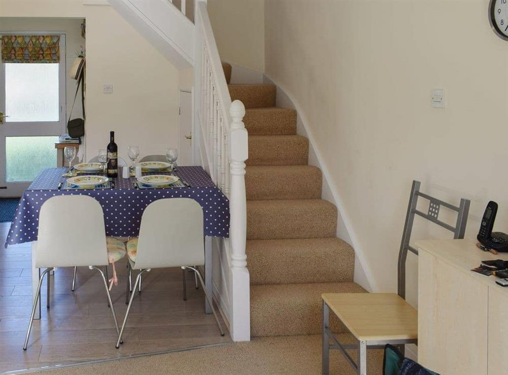 Dining Area at Hazel Cottage in Falmouth, Cornwall