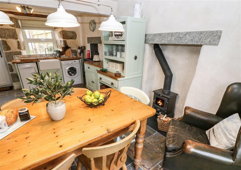 This is the kitchen at Hazel Cottage, Helston
