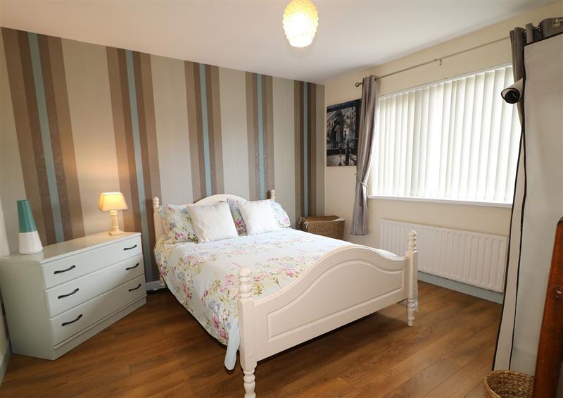 One of the 3 bedrooms at Hazel Cottage, Portrush
