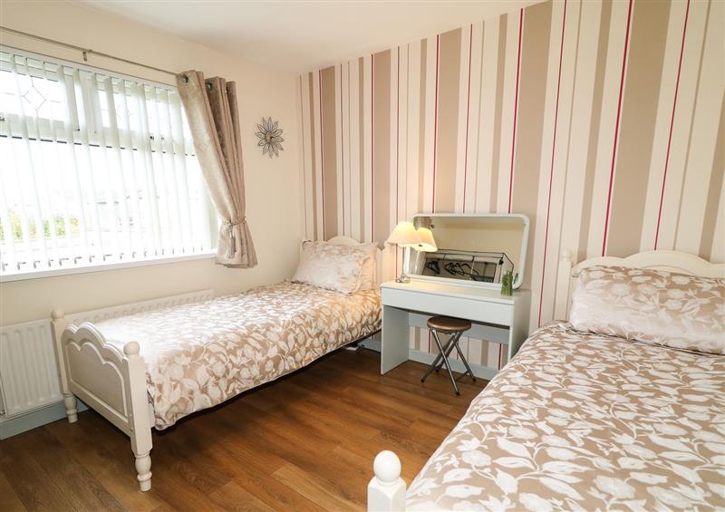 This is a bedroom at Hazel Cottage, Portrush