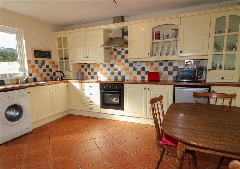 This is the kitchen at Hazel Cottage, Portrush