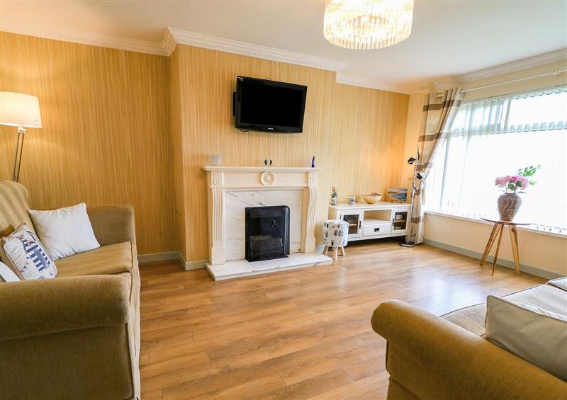 This is the living room at Hazel Cottage, Portrush