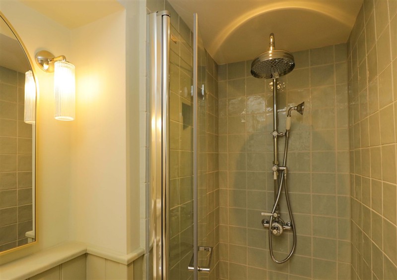 The bathroom at Hazel, Elcot near Kintbury