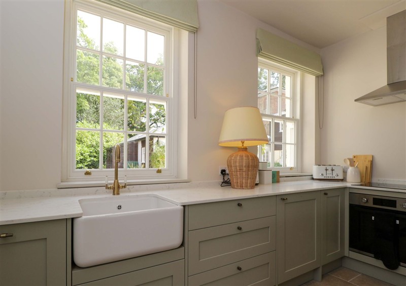 This is the kitchen at Hazel, Elcot near Kintbury