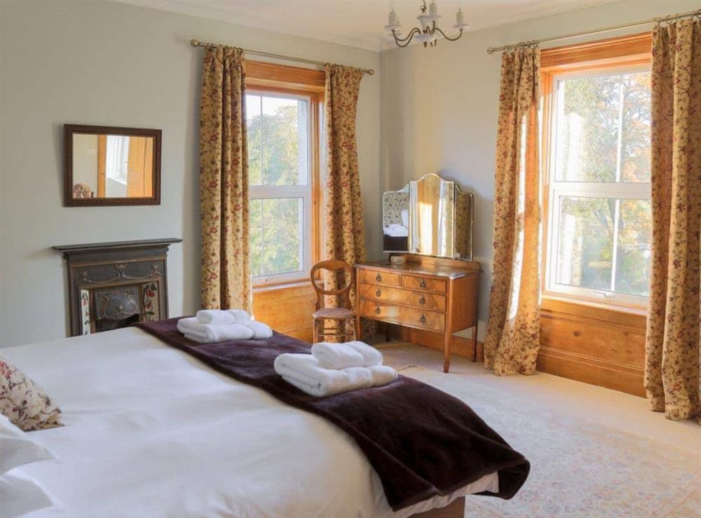 Light and airy double bedroom at Hazel Grove House in Near Kirkby Lonsdale, Lancashire