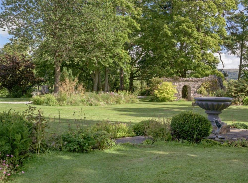 Meander around the lush formal gardens at Hazel Grove House in Near Kirkby Lonsdale, Lancashire