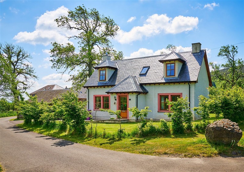 The setting of Hazel Lodge at Hazel Lodge, Alyth