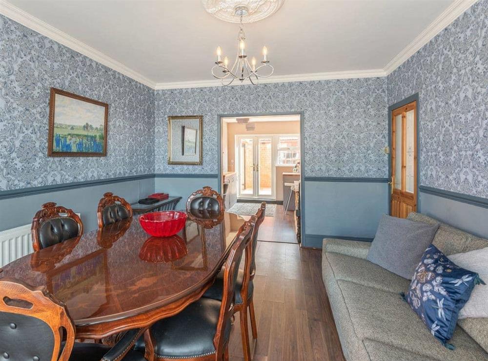 Dining room at Hazeldene in Sutton on Sea, Lincolnshire