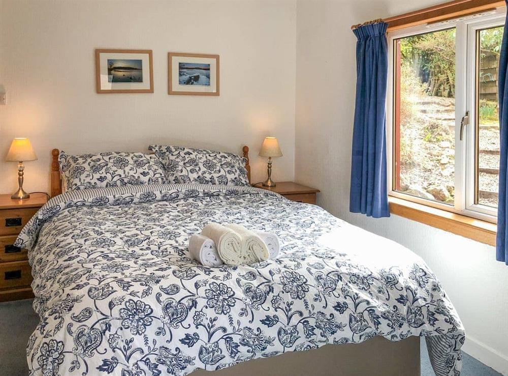 Double bedroom at Hazelgrove in Inverfarigaig, Inverness-Shire
