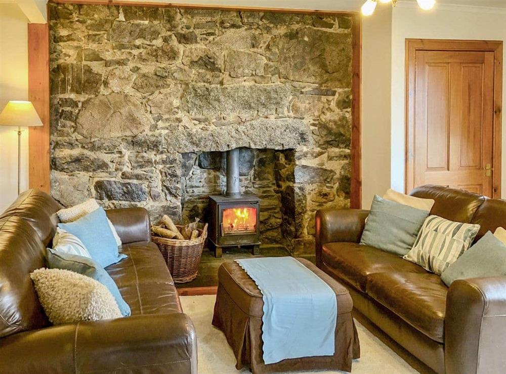 Living area at Hazelgrove in Inverfarigaig, Inverness-Shire