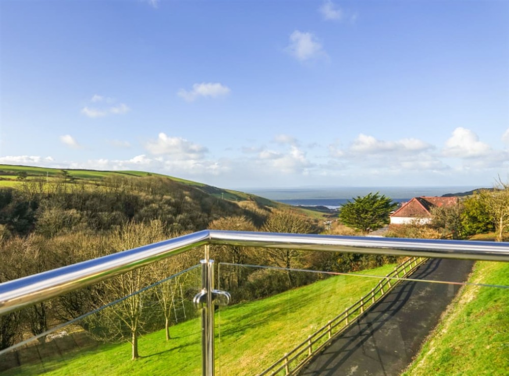 View at Hazelmere House in Woolacombe, Devon