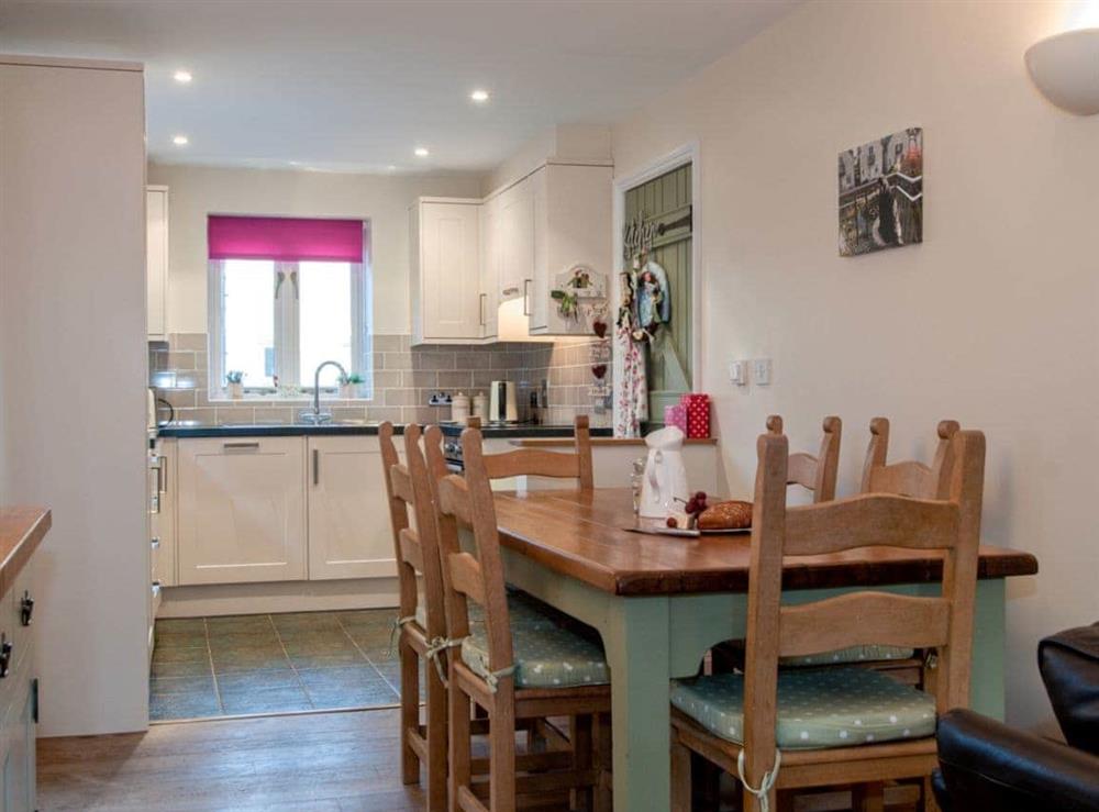 Dining area & kitchen at Hazelmere in Somerford Keynes, near Cirencester, Gloucestershire