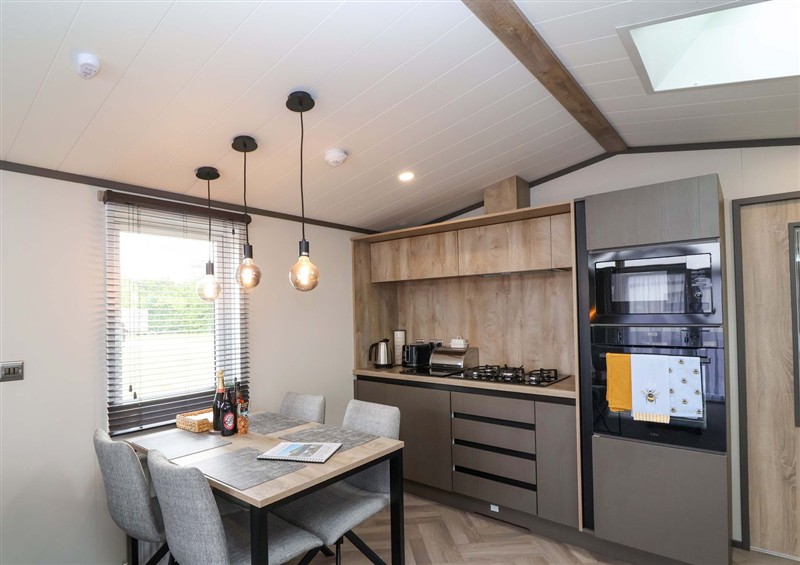 The kitchen at Hazelnut Lodge, Chipping Norton