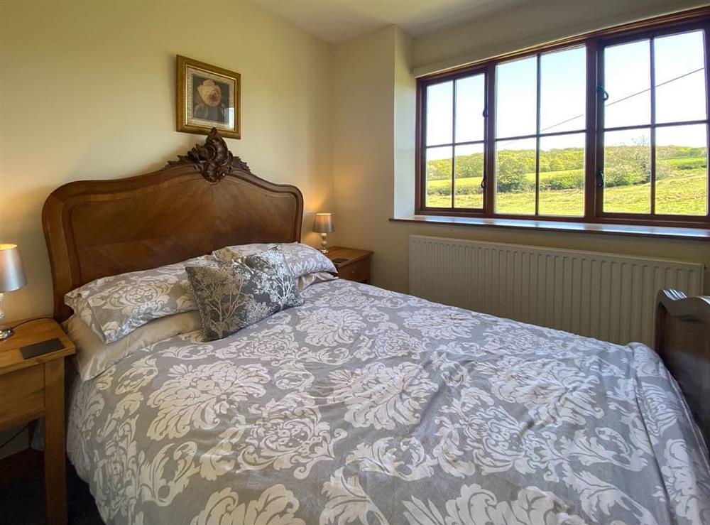Double bedroom at Hazelrigg Farm in Newby Bridge, near Windermere, Cumbria