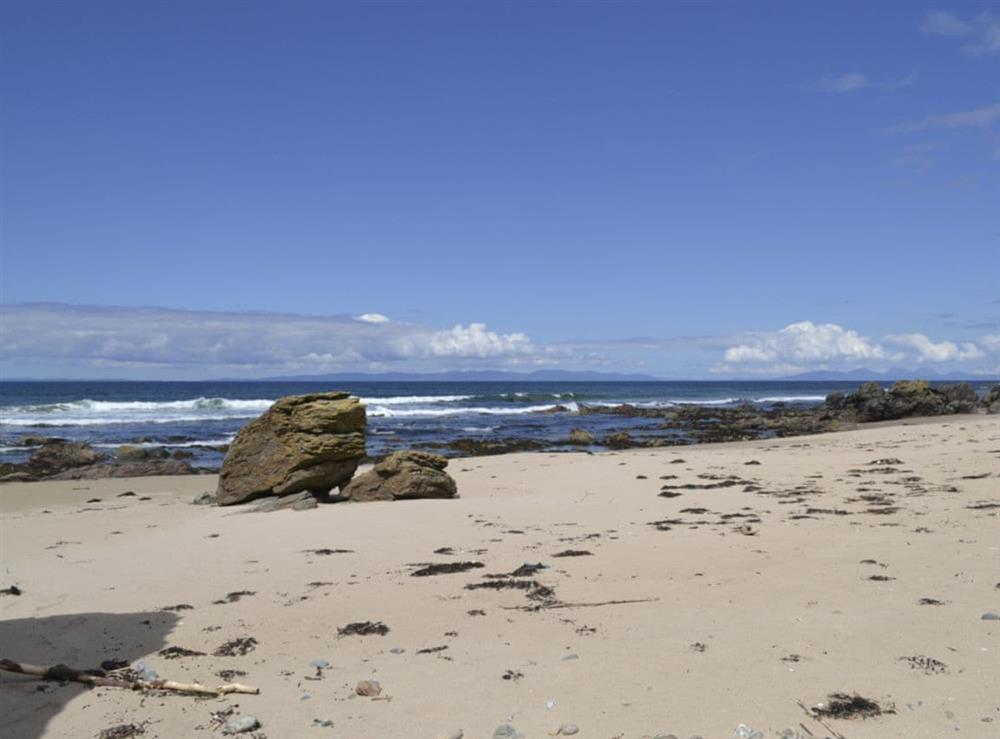 Beautiful beaches at Hazels Cottage in Tangy, near Campbeltown, Argyll and Bute, Scotland