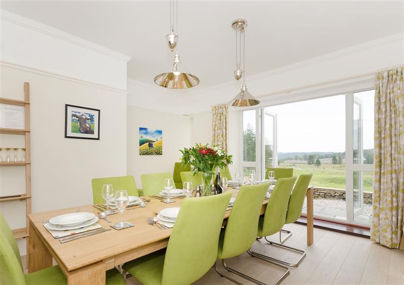 Dining room at Hazelseat House, Graythwaite near Ulverston