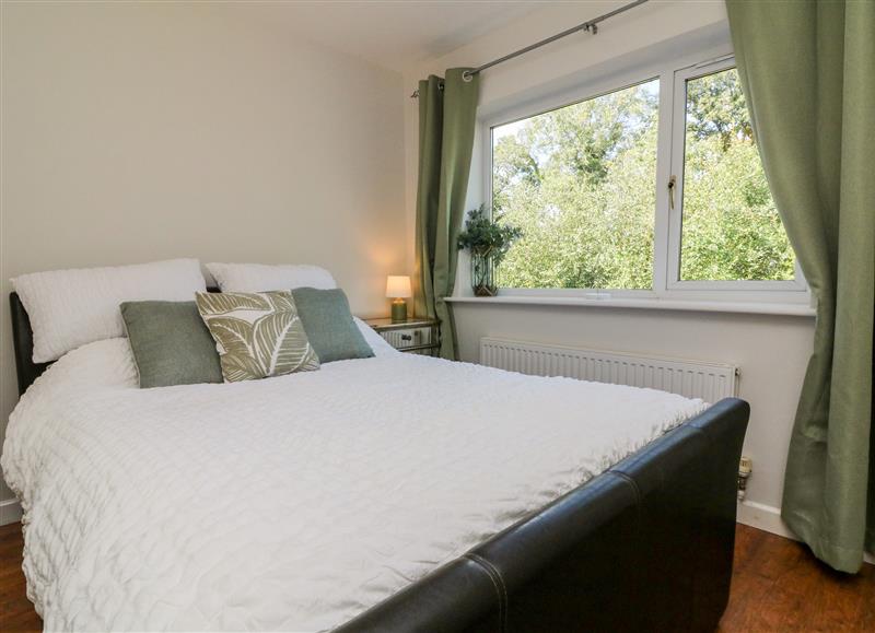 This is a bedroom at Hazelwood Lodge, High Bickington