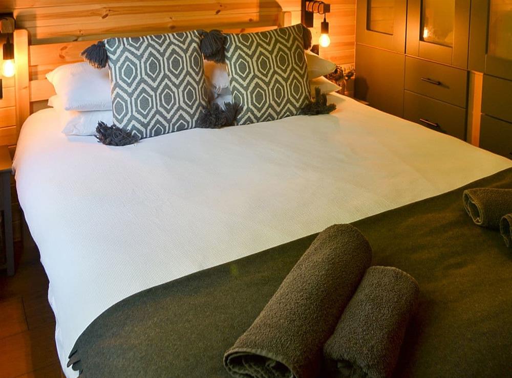 Double bedroom (photo 2) at Hazon Burn Lodges- Hazon Burn Luxury Lodge in Swarland, near Warkworth, Northumberland