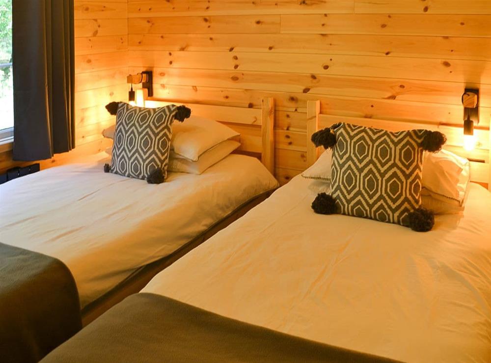 Twin bedroom (photo 2) at Hazon Burn Lodges- Hazon Burn Luxury Lodge in Swarland, near Warkworth, Northumberland