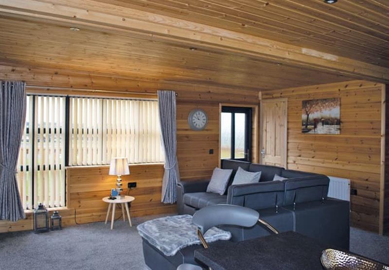 Inside the Lake View Lodge at Head Fen Country Retreat in Ely, Cambridge