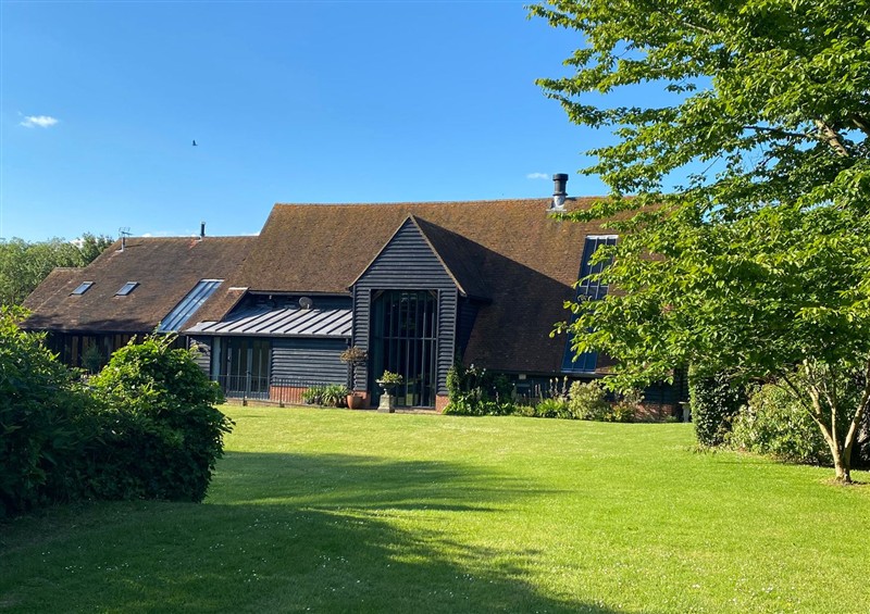 Enjoy the garden at Headland Barn, Maldon