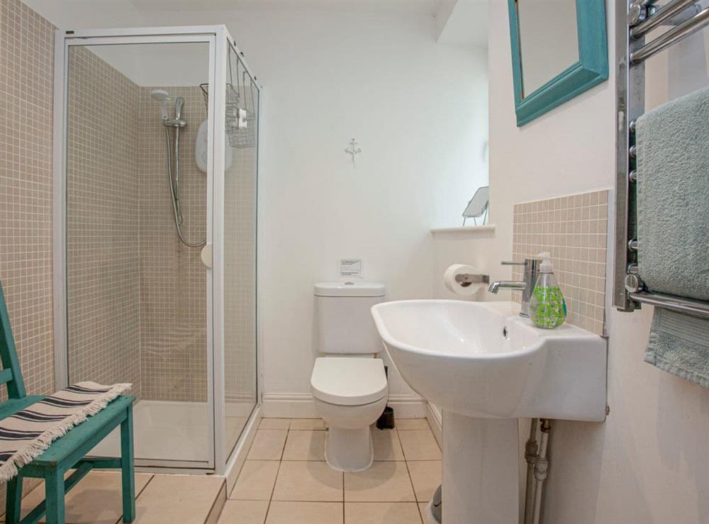 Bathroom at Headland Cottages in Coverack, Cornwall