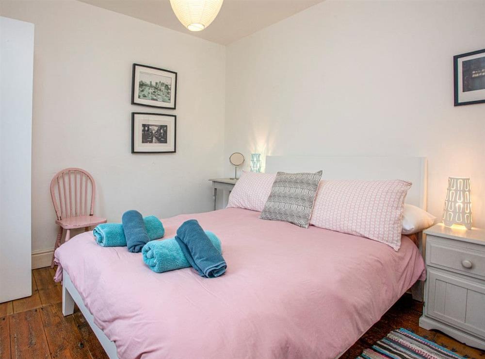 Double bedroom at Headland Cottages in Coverack, Cornwall