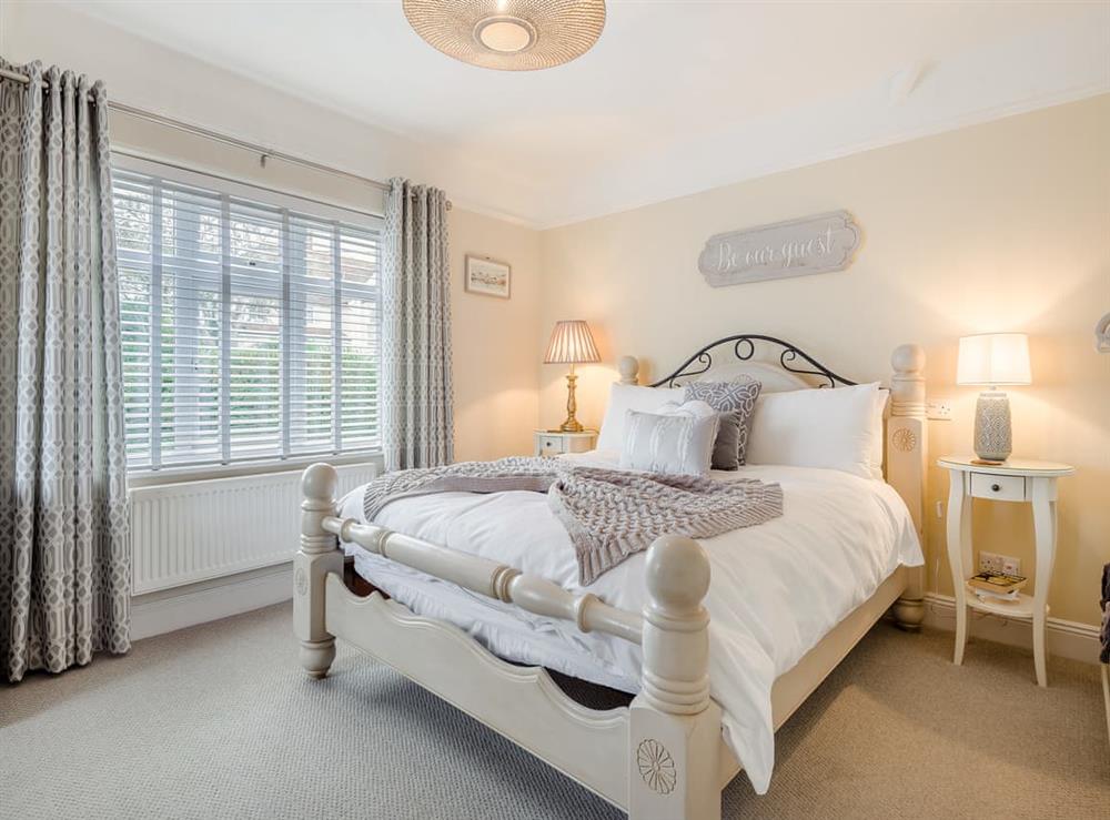 Double bedroom at Headland Heights in Blue Anchor, near Minehead, Somerset