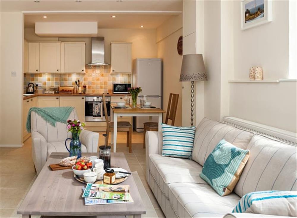 Open plan living space at Headland in St Margarets Bay, Kent