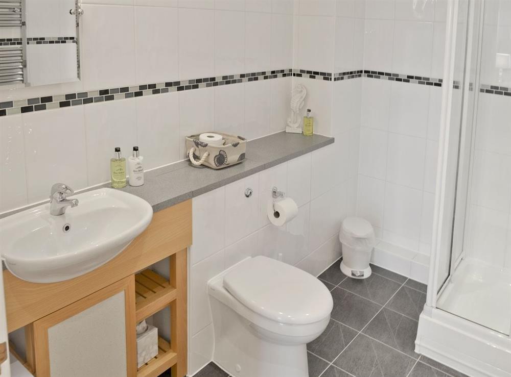 Bathroom at Headland View in Newquay, Cornwall