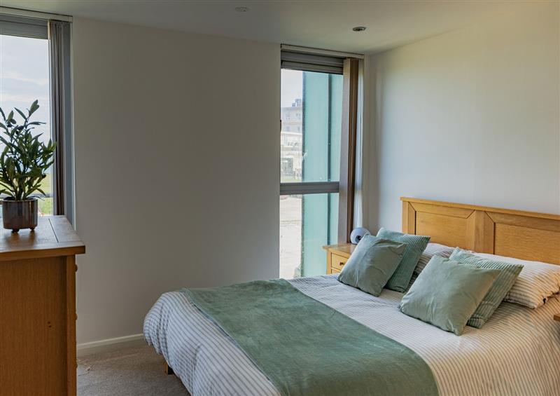 One of the bedrooms at Headland View, Newquay