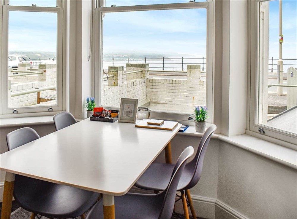 Dining Area at Headland View in Scarborough, North Yorkshire
