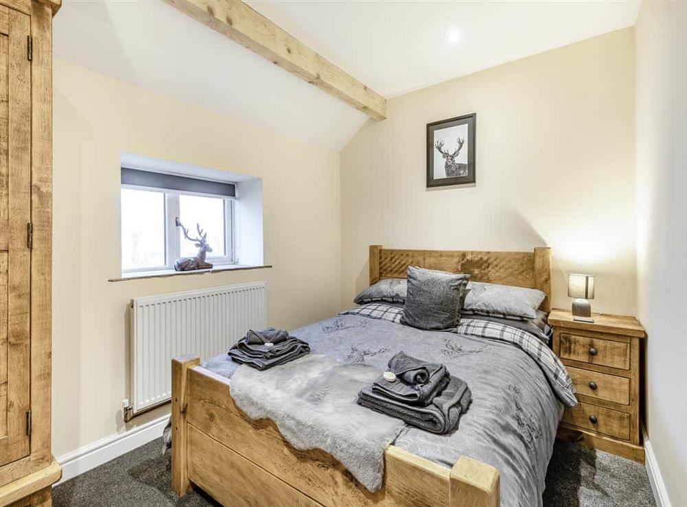 Double bedroom at Headlands Farm in Hollinsclough, near Buxton, Staffordshire