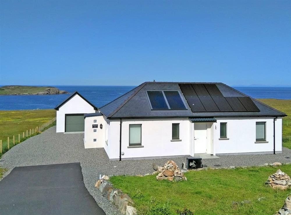 In a unique location with stunning sea views at Healair in Aird, near Stornoway, Isle Of Lewis