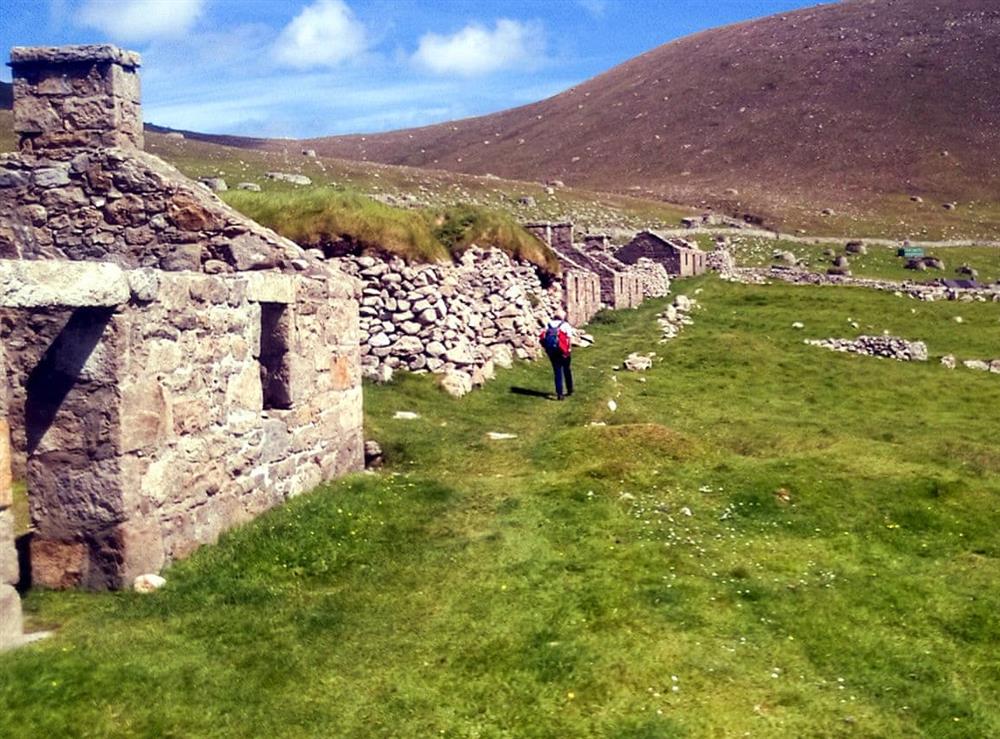 St Kilda - Abandoned Settlement at Healair in Aird, near Stornoway, Isle Of Lewis