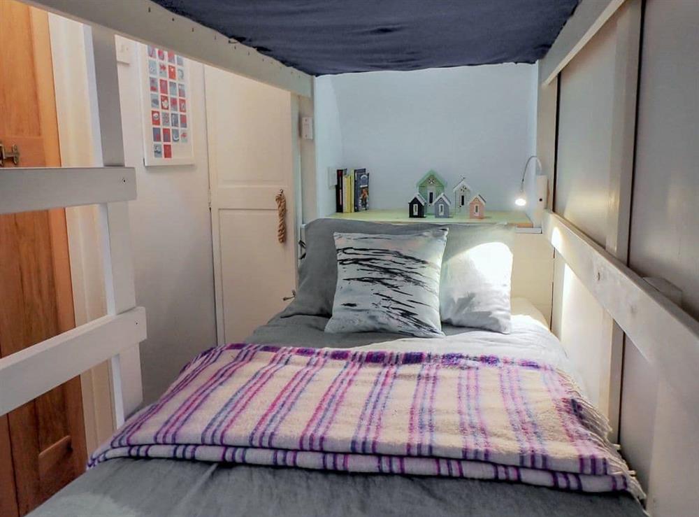 Bunk Bedroom at Heale Cottage in Littleham, near Bideford, Devon