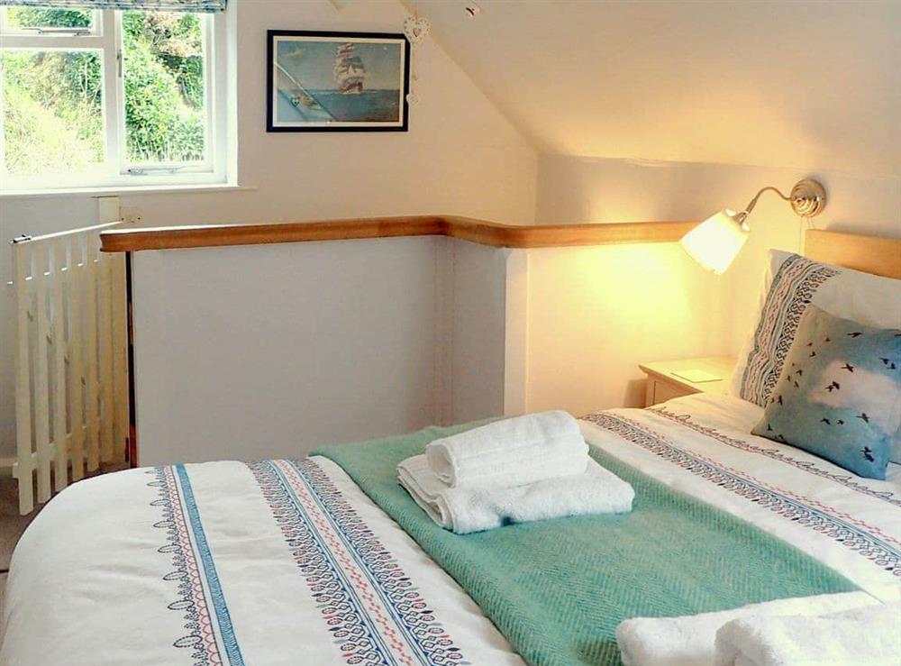 Double bedroom at Heale Cottage in Littleham, near Bideford, Devon