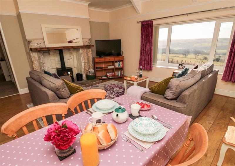 This is the living room at Healey Farm Cottage, Rothbury