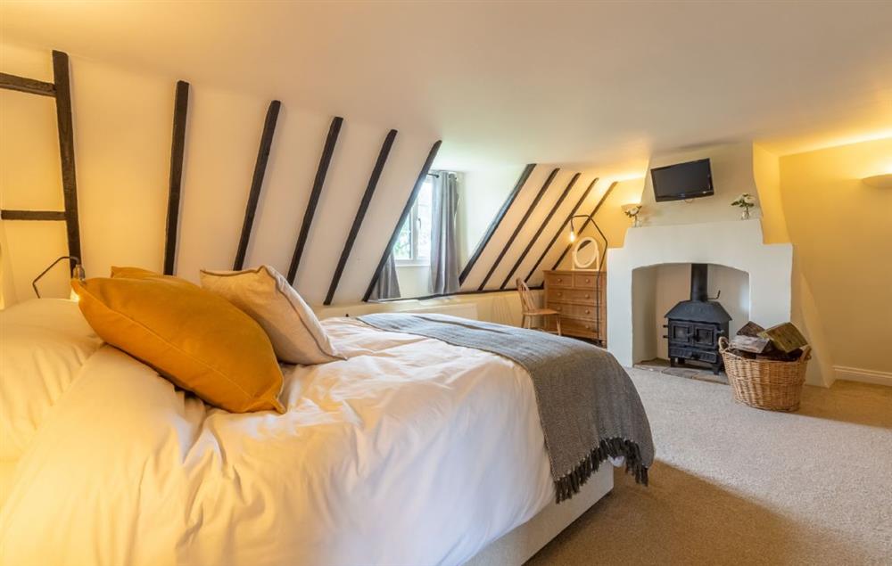 Master bedroom at Heath Cottage, Mattishall