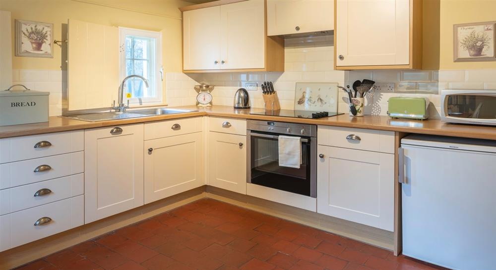 The kitchen at Heath End Lodge in Ashby-de-la-zouch, Leicestershire