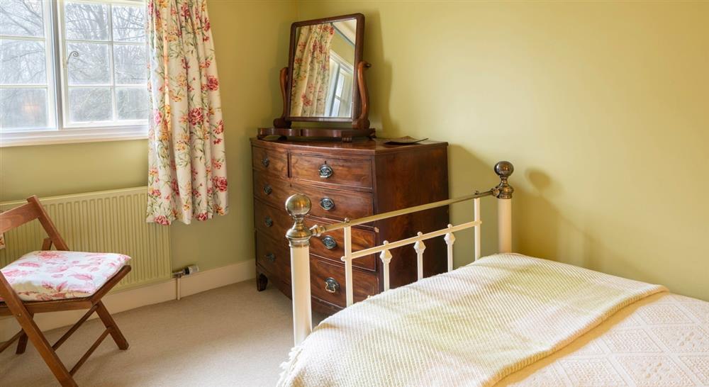 The single bedroom at Heath End Lodge in Ashby-de-la-zouch, Leicestershire