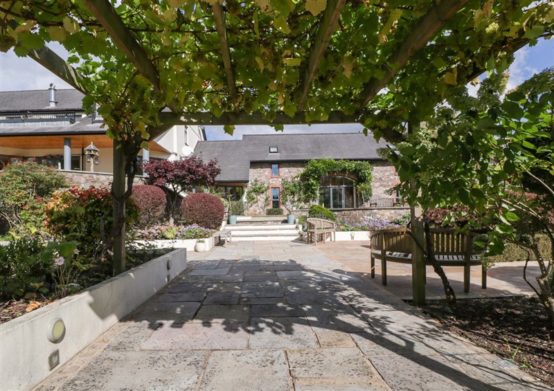 Enjoy the garden at Heathcliffe House, Caslteton near Cardiff