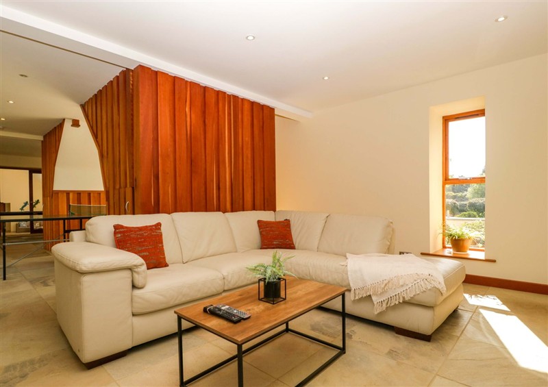 Enjoy the living room at Heathcliffe House, Caslteton near Cardiff