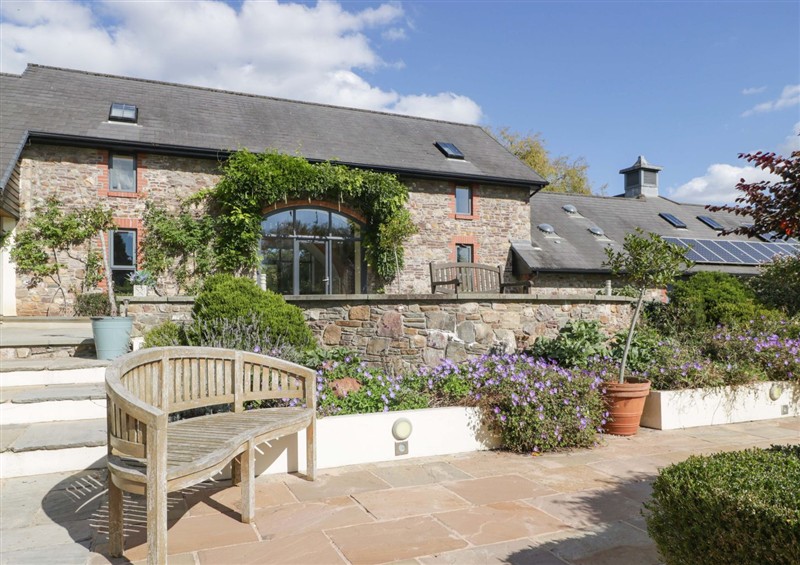 The garden (photo 3) at Heathcliffe House, Caslteton near Cardiff