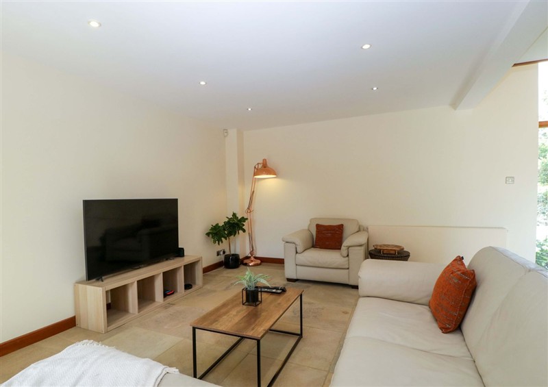 The living area at Heathcliffe House, Caslteton near Cardiff