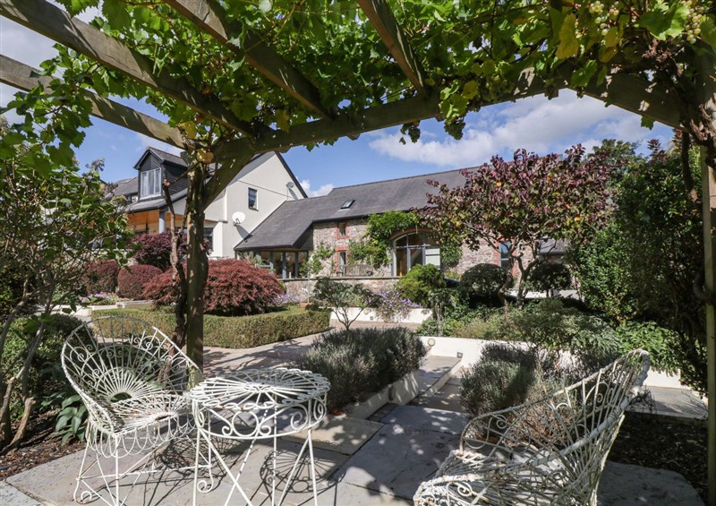 This is the garden (photo 3) at Heathcliffe House, Caslteton near Cardiff