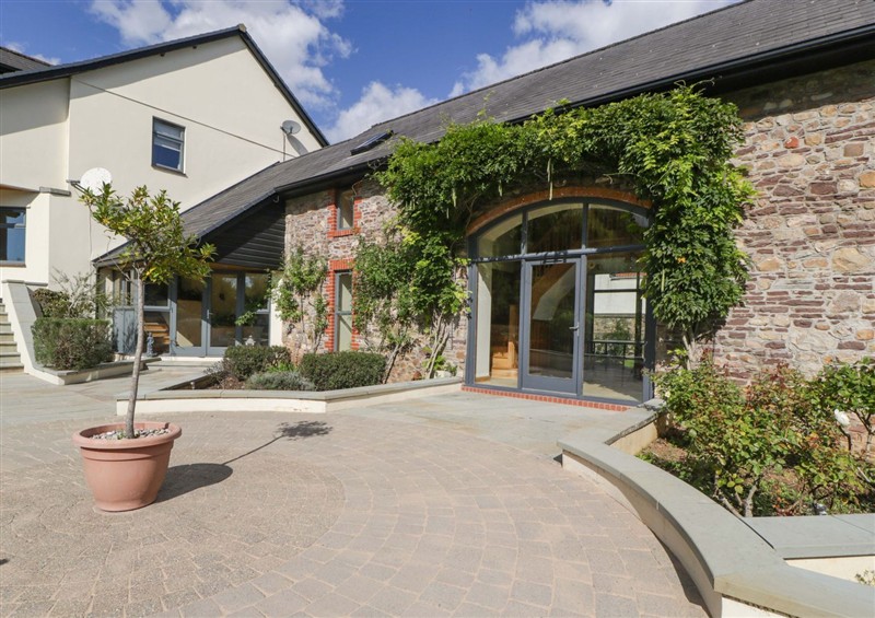 This is the garden at Heathcliffe House, Caslteton near Cardiff